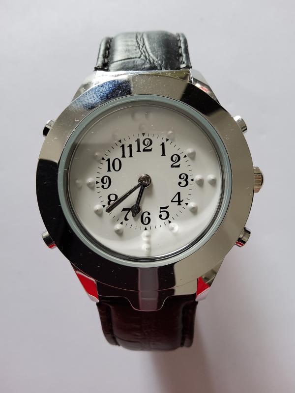 Tactile%20/%20Turkish%20Talking%20Watch%20for%20Men%20-%20White%20Dial%20/%20Black%20Leather%20Band