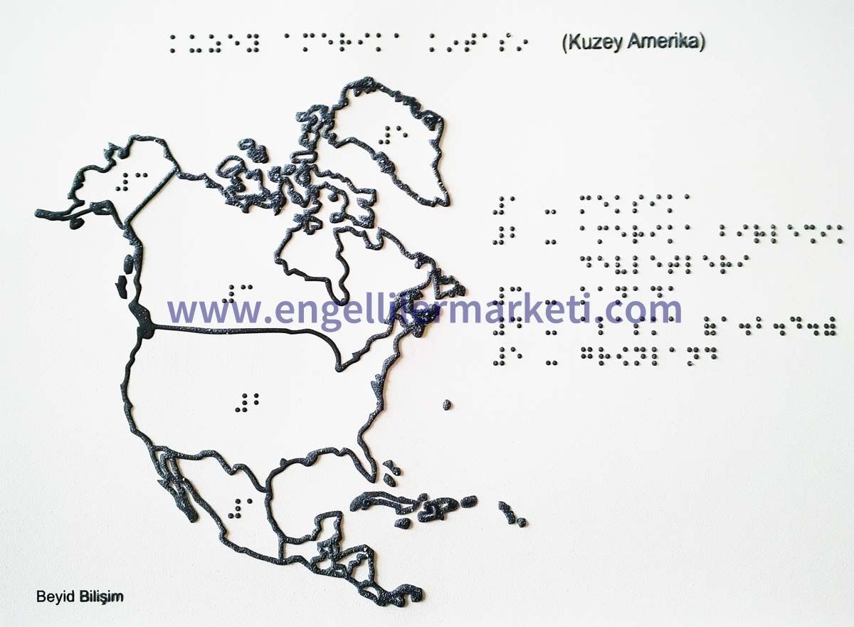Kabartma%20Güney%20Amerika%20Haritası