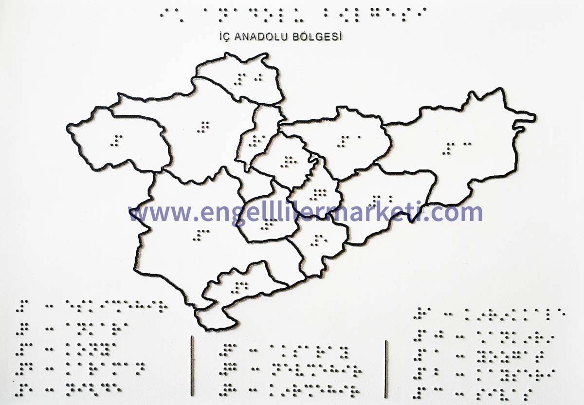 Kabartma%20İç%20Anadolu%20Bölgesi%20Haritası