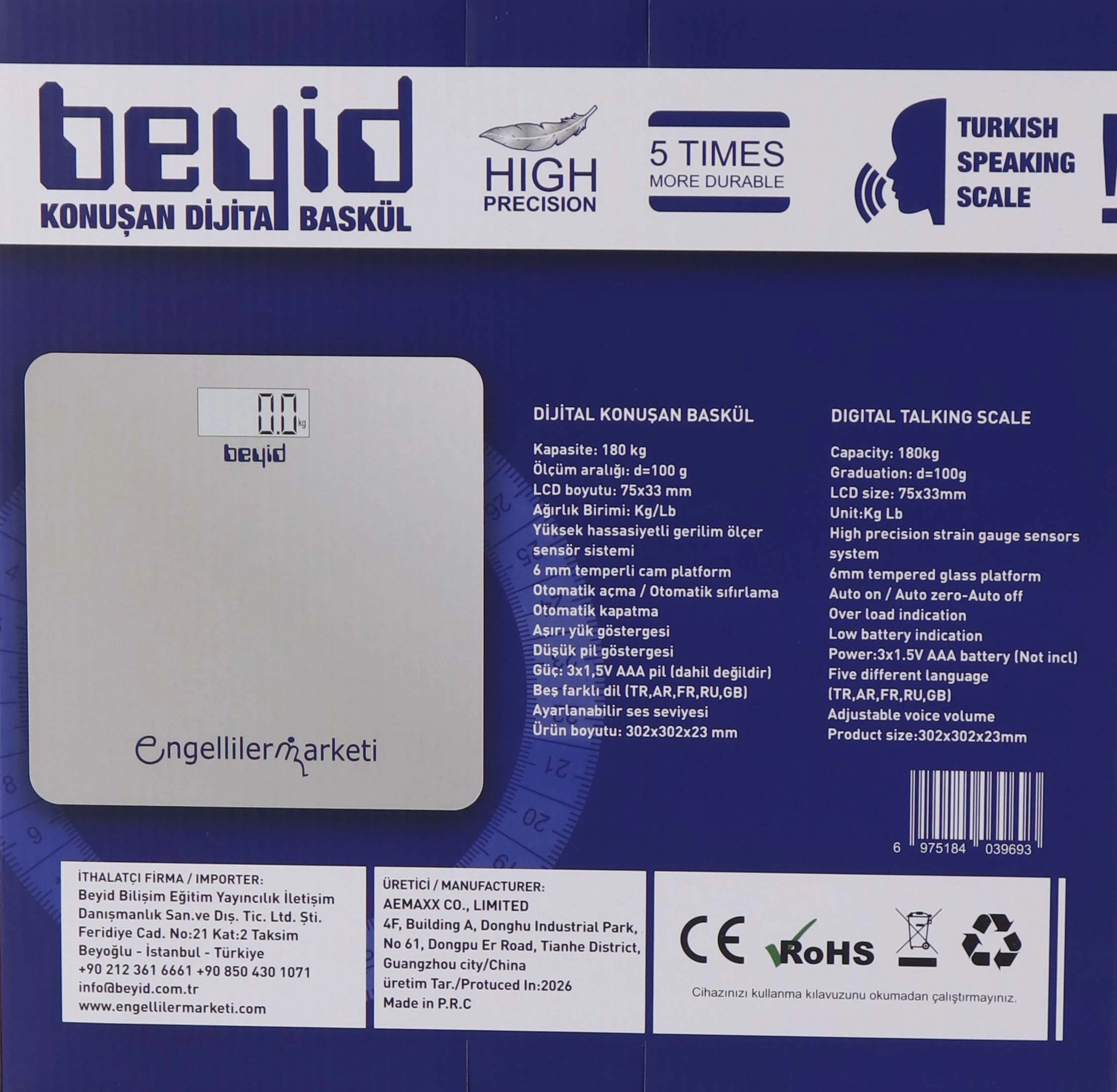 Beyid%20İngilizce%20Konuşan%20Dijital%20Baskül