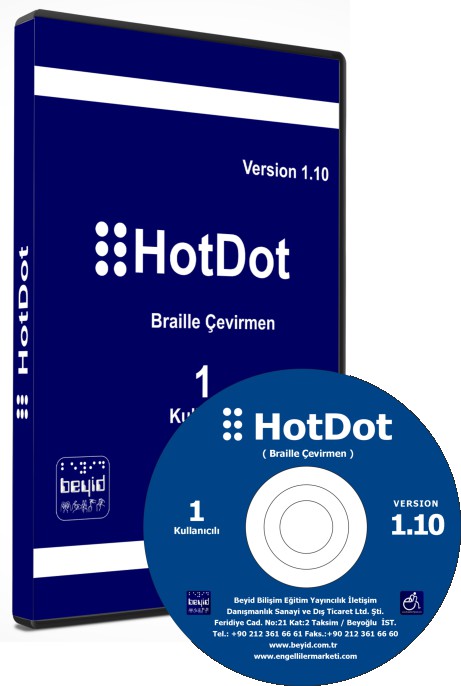 HotDot Braille Çeviri Programı