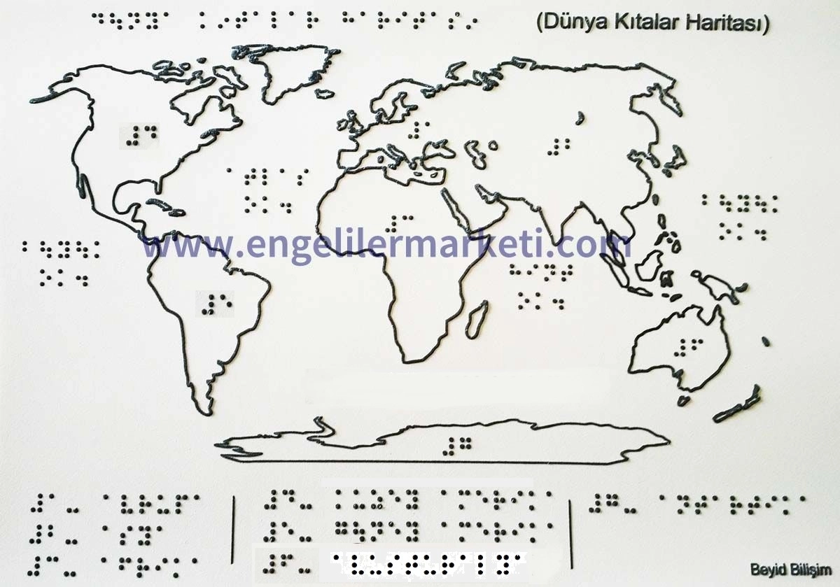 Kabartma%20Dünya%20Kıtalar%20Haritası