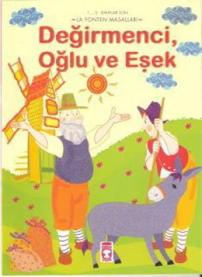 Değirmenci, Oğlu ve Eşek - La Fonten Masalları - Braille Kitap