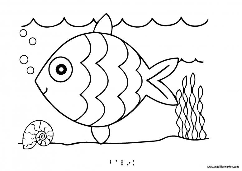 Tactile Animal Shape-Fish