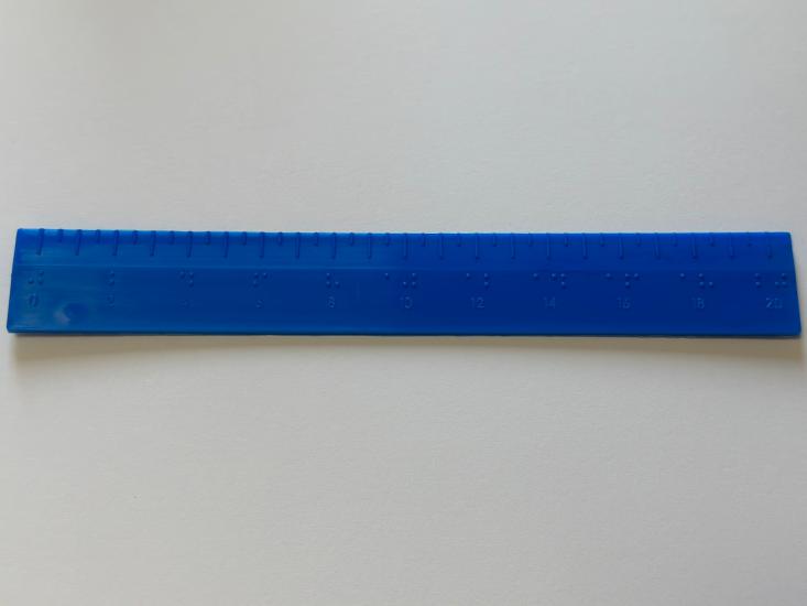 Tactile Ruler for the Visually Impaired