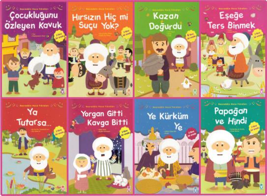 Nasreddin Hoca Fıkraları - 8 Kitaplık Set