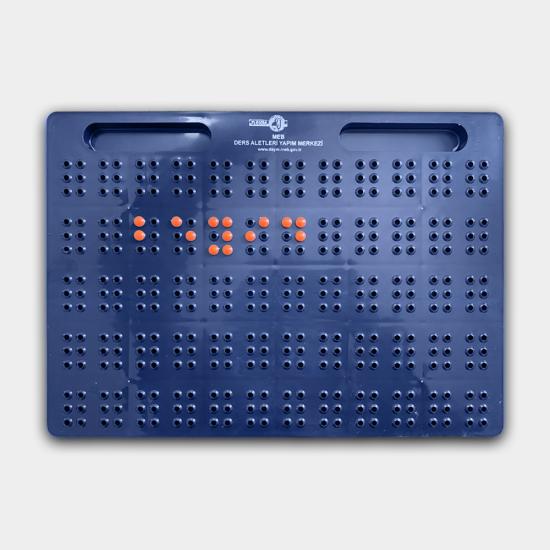 Braille / Kabartma Yazı İlk Okuma ve Yazma Tableti