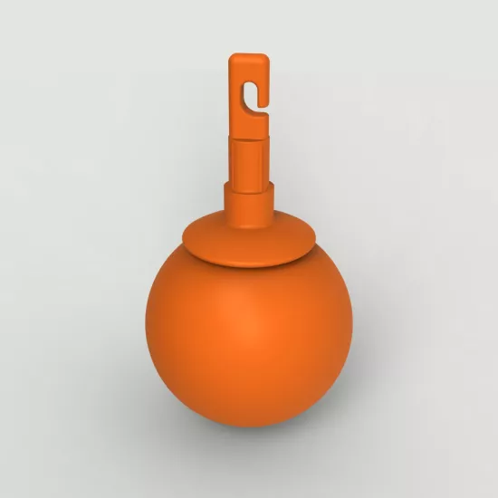 Portakal Tipi Dönebilen Kancalı Kanada Baston Ucu